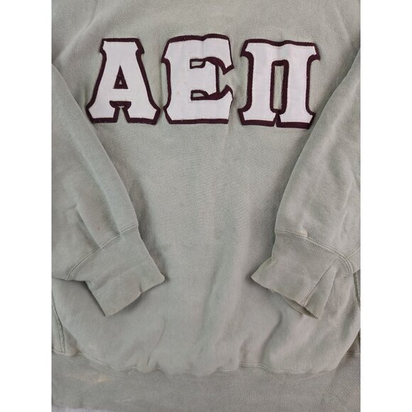 Vintage Champion Reverse Weave Warmup Fraternity Alpha Epsilon Pi Mens XL 80s - Picture 3 of 10